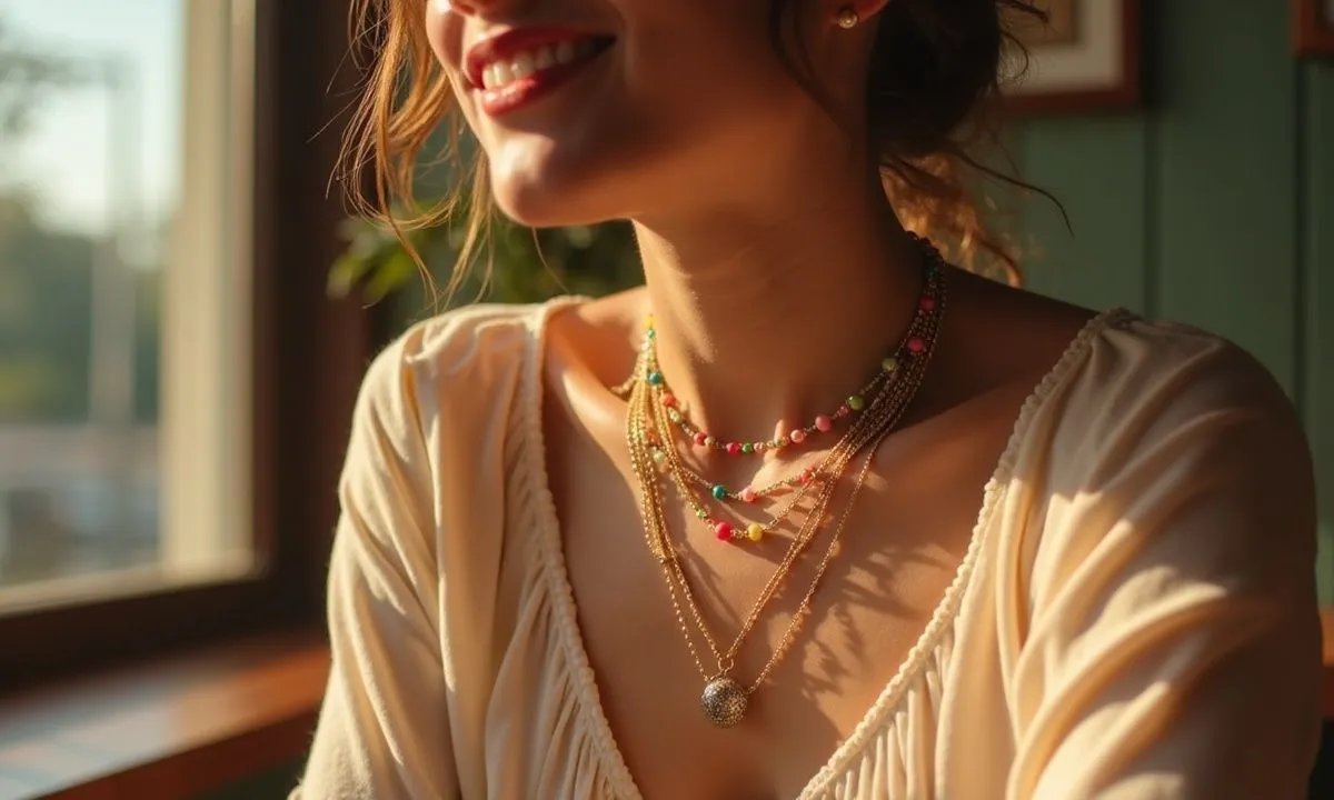 Imagine Effortless Glam: 2026's Top Necklace Layering Upgrades